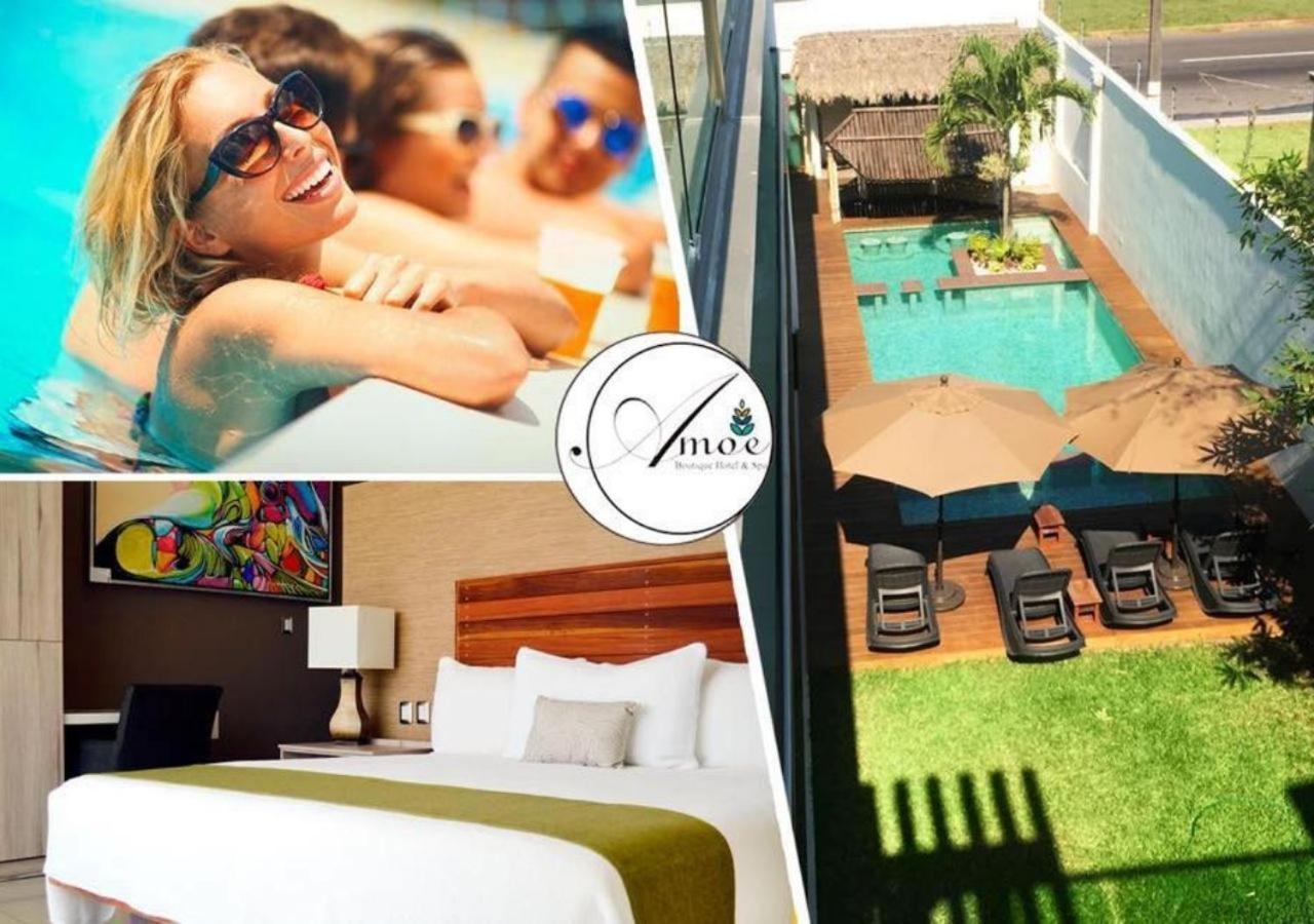 Amoe Hotel Boutique & Spa Boca del Río Exterior foto